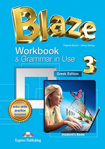 Blaze 3 - Workbook & Grammar in Use - Student's Book (Greek Edition)