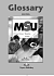 MSU Practice Tests Plus C2 - Glossary